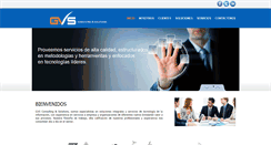 Desktop Screenshot of gvssoluciones.com